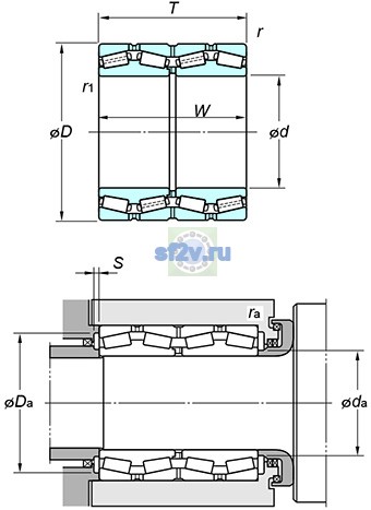 Фото подшипника 4TR520