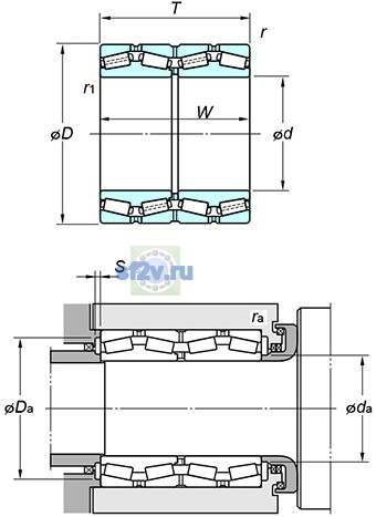 Фото подшипника 4TR530B