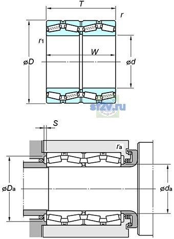 Фото подшипника 4TR540