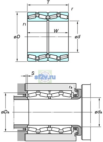 Фото подшипника 4TR540A