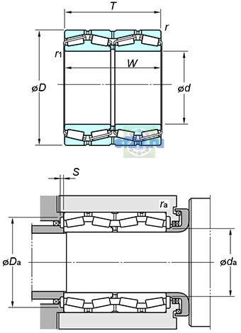Фото подшипника 4TR559