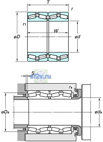 Фото подшипника 4TR560