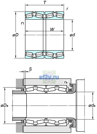 Фото подшипника 4TR610A