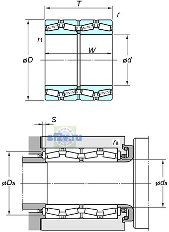 Фото подшипника 4TR635