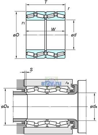 Фото подшипника 4TR670