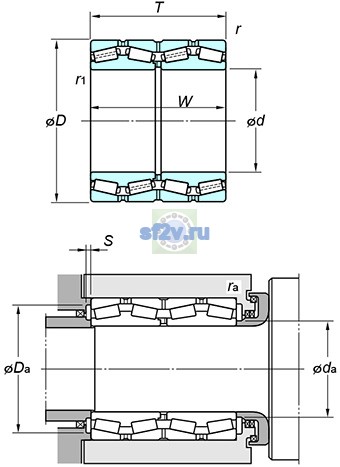 Фото подшипника 4TR800