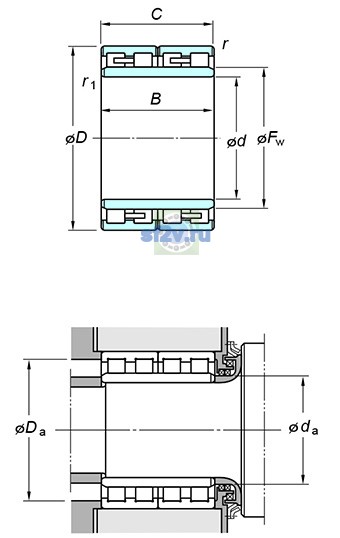 Фото подшипника 52FC37260