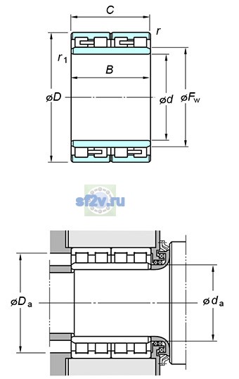 Фото подшипника 53FC37234A
