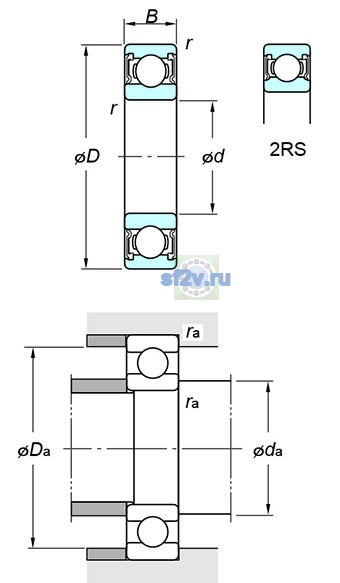 Фото подшипника 6030 2RS