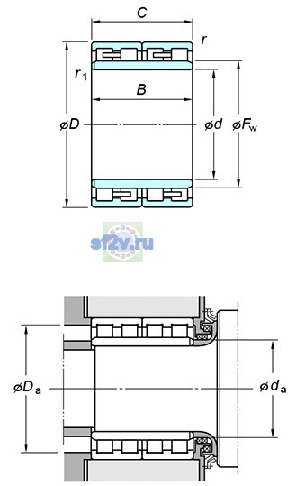 Фото подшипника 60FC42240