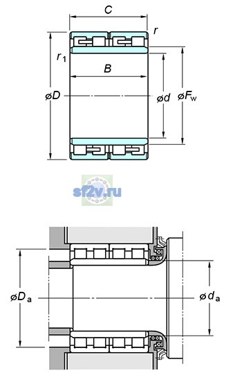 Фото подшипника 64FC45240