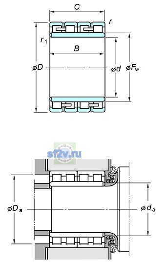 Фото подшипника 66FC44200AW