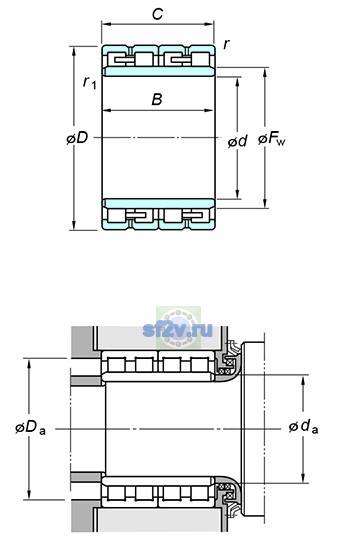 Фото подшипника 66FC44200W