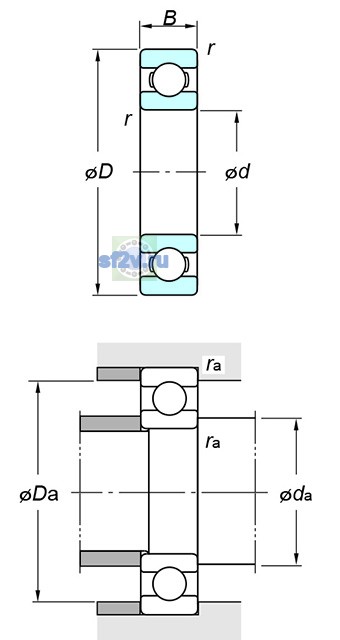 Фото подшипника 68/530