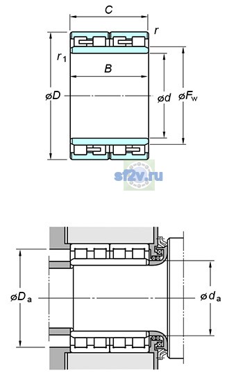 Фото подшипника 68FC49300A