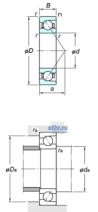 Фото подшипника 7003C FY