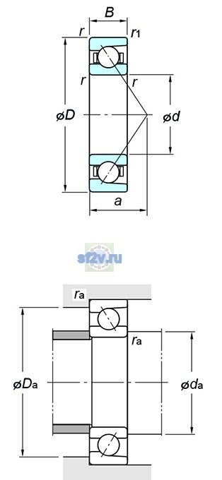 Фото подшипника 7010C FY
