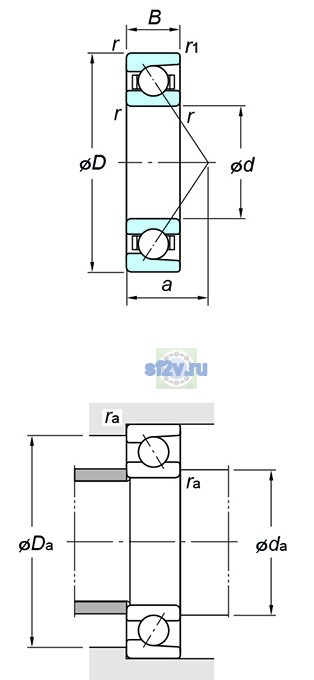 Фото подшипника 7013C FY