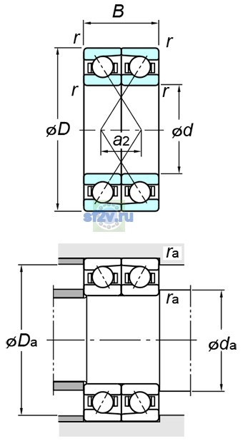 Фото подшипника 7014BDF FY