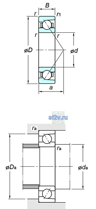 Фото подшипника 7056B FY