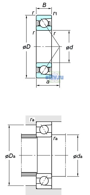 Фото подшипника 7213C FY