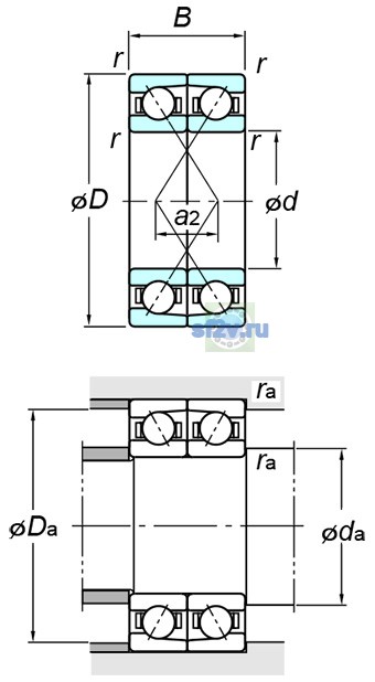 Фото подшипника 7230BDF FY