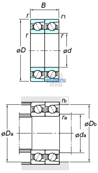 Фото подшипника 7230BDT FY