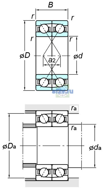 Фото подшипника 7234BDF FY