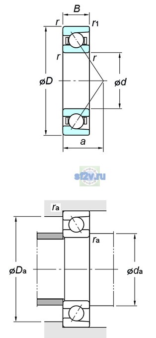 Фото подшипника 7248B FY