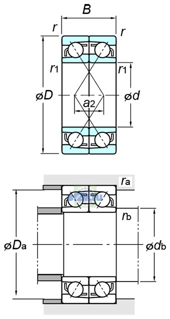Фото подшипника 7314BDF