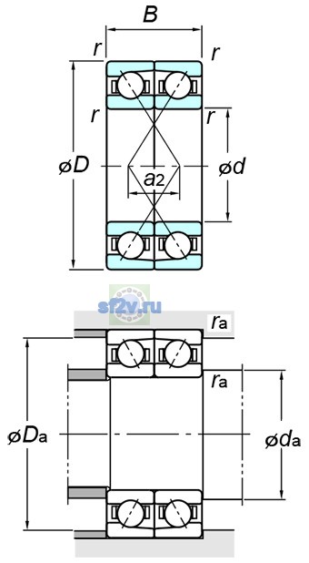 Фото подшипника 7314BDF FY