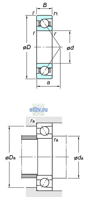 Фото подшипника 7319C FY