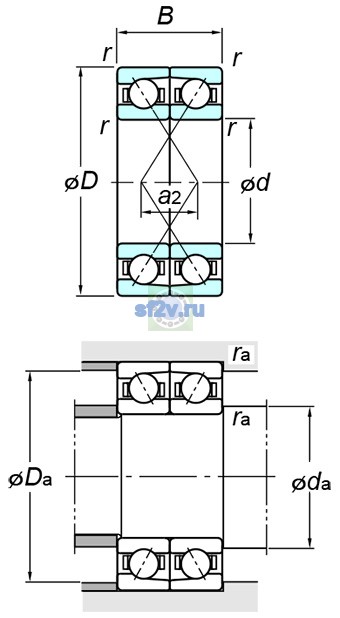 Фото подшипника 7326BDF FY
