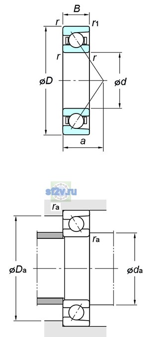 Фото подшипника 7328C FY