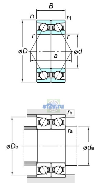 Фото подшипника 7330CDB FY