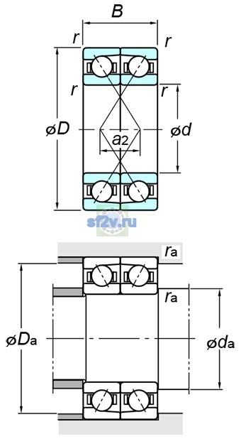 Фото подшипника 7330CDF FY