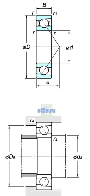 Фото подшипника 7334B FY