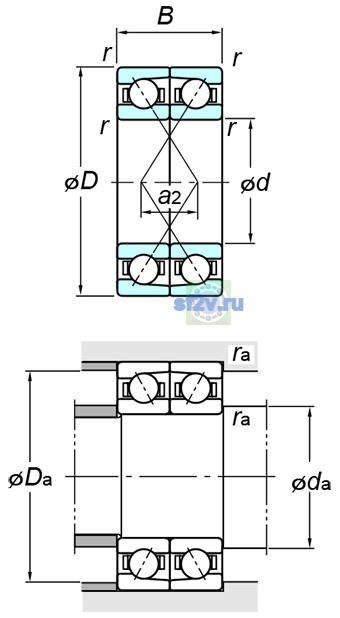 Фото подшипника 7334BDF FY