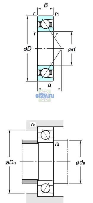 Фото подшипника 7413B FY