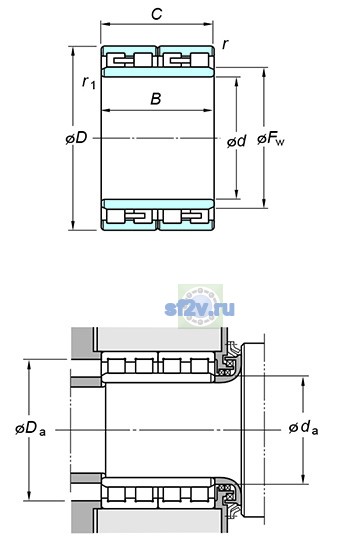Фото подшипника 76FC52280