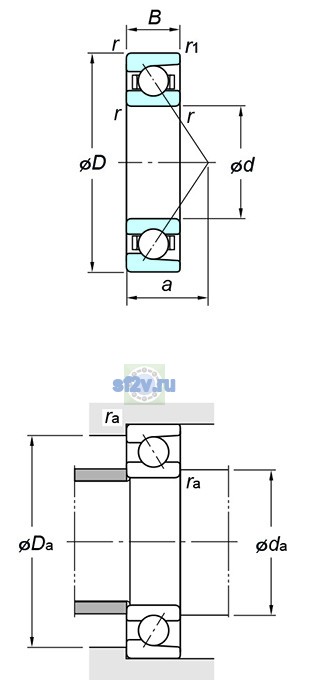 Фото подшипника 7903C FY