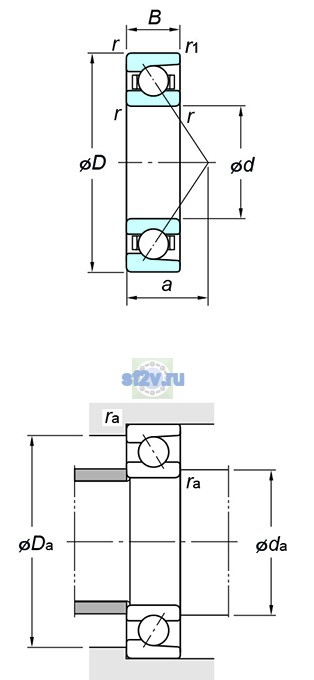 Фото подшипника 7916C FY