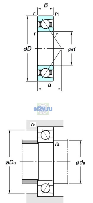 Фото подшипника 7920C FY