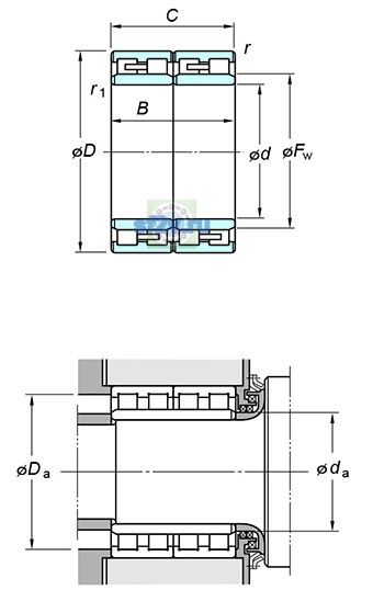 Фото подшипника 82FC55400