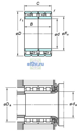 Фото подшипника 84FC58320