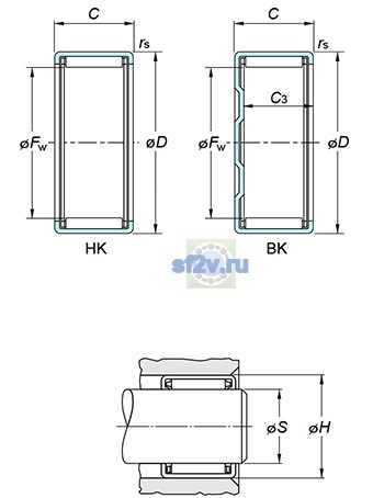 Фото подшипника BK1522