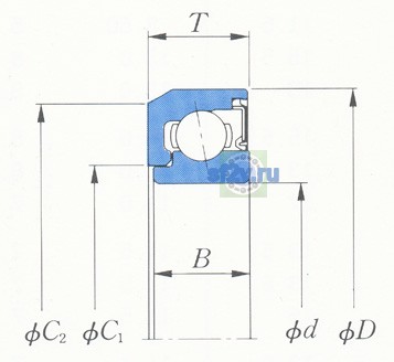 Фото подшипника CT1310ARSEDCS23