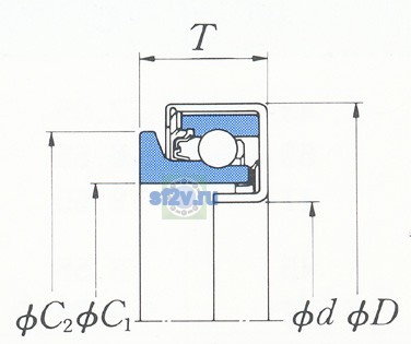 Фото подшипника CT5400SA