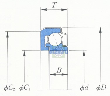 Фото подшипника CT70B
