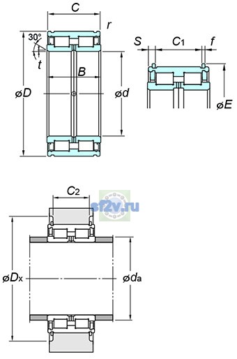 Фото подшипника DC5008NR